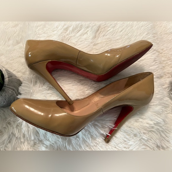 Christian Louboutin Decollete Patent Leather Heels/Pumps - Picture 8 of 16